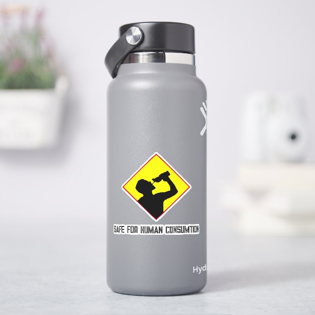 Säker som livsmedel klistermärken (HydroFlask)
