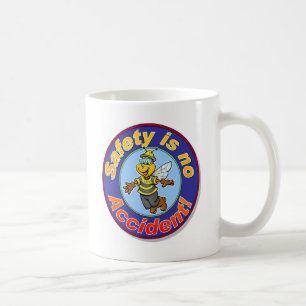 Säkerhet är ingen olycka kaffemugg