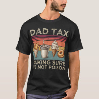 Säkerhet först: Pappaskatt T Shirt