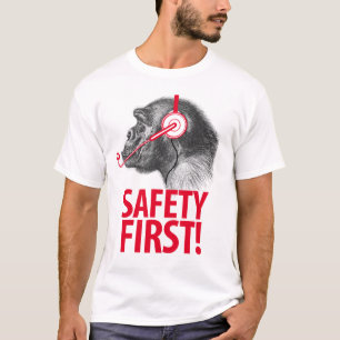 Säkerhet första! t-shirt