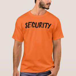 SÄKERHET (fram- och baksida) T-shirt