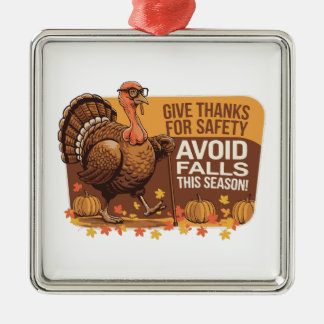 Säkerhet i Turkiet - Thanksgiving Julgransprydnad Metall