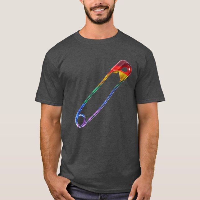 Säkerhet klämmer fast tee shirt (Framsida)