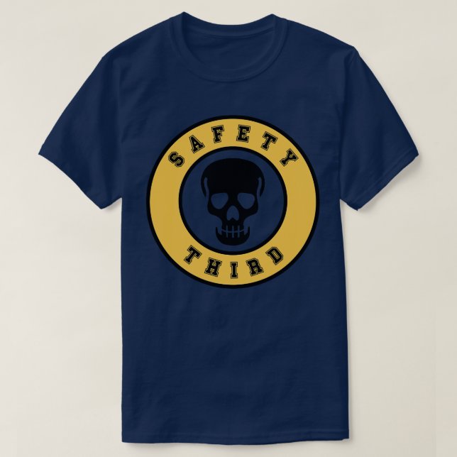 Säkerhet tredje 20 t shirt (Design framsida)
