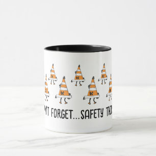 Säkerhet tredje! mugg