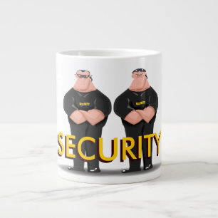 SÄKERHET! Två bekanta Bouncers Jumbo Mugg