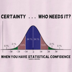 Säkerhet ... Vem behöver det? När du har statistik T Shirt