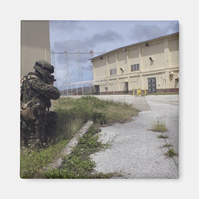 Säkerhet vid marina stationer magnet (Framsidan)