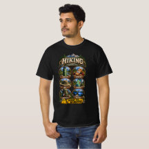 Säkerhet vid vandring blk herr T-shirt