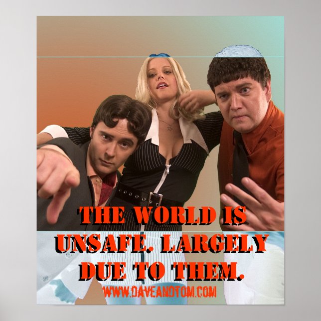 Säkerhetsanvisningar: SVI Cast Promo Photo Poster (Framsidan)