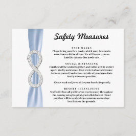 Säkerhetsåtgärder för blå band Diamond Ofinity Saf Tilläggskort