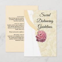 Säkerhetsåtgärder för Cream Elegant bröllop