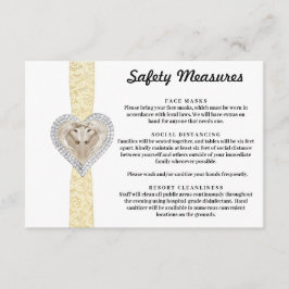 Säkerhetsåtgärder för Unicorn Gult Snöre Tilläggskort