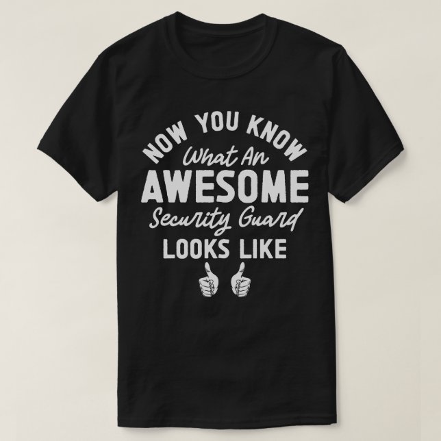 Säkerhetsavdelningen vid säkerhetsskyddshändelser  t shirt (Design framsida)
