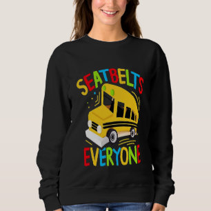 Säkerhetsbälten alla  Magic School Bus-förare T Shirt
