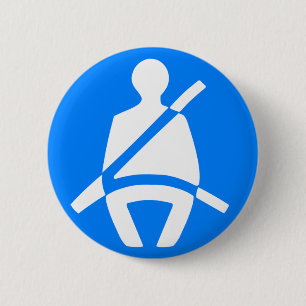 Säkerhetsbältesymbol Knapp