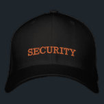 SÄKERHETSbroderade basebollsockeln guld / svart Broderad Keps<br><div class="desc">Hattbroderade: Klassiskt golden/svart basebollsockel i mode med texten "SECURITY" för nattlig klubb,  studenter party,  hemlig tomt,  bachelor/stag party,  bröllop,  dräkt party klänning uppåt/nattetid utåt</div>