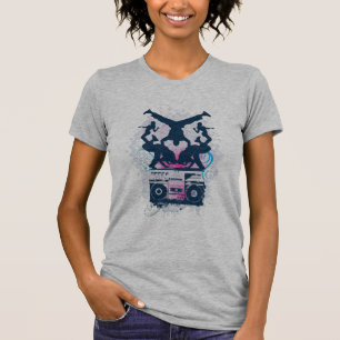 Säkerhetsbrytare & Boombox, kvinnor T-shirt
