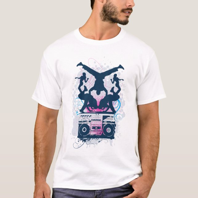 Säkerhetsbrytare Boombox, manar Tröja (Framsida)