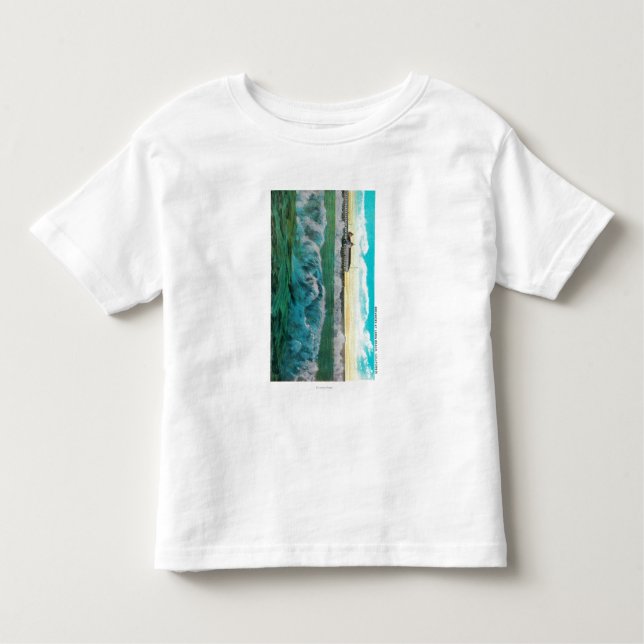 Säkerhetsbrytare på Long Beach, Kalifornien T Shirt (Framsida)