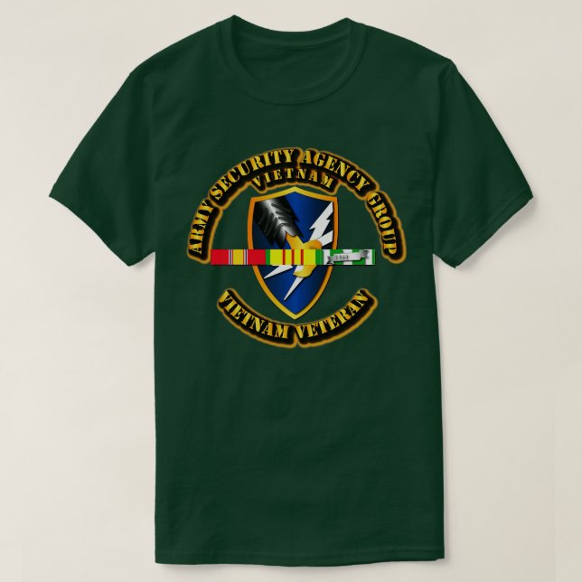 Säkerhetsbyrågrupp med SVC-band T Shirt (Design framsida)