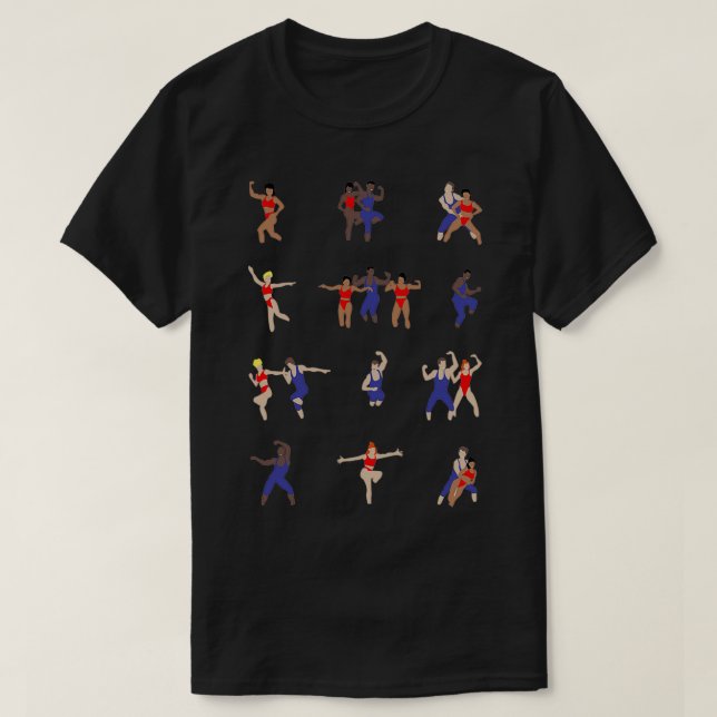 Säkerhetsdosering Aerob 1988 T Shirt (Design framsida)