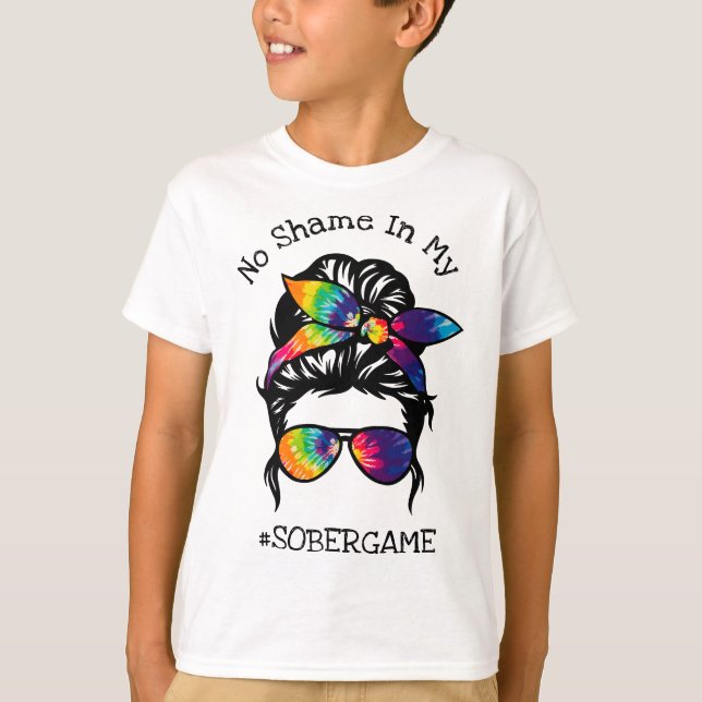 Säkerhetsgåvor till kvinnor Anonymous 12 Step Reco T Shirt (Framsida)