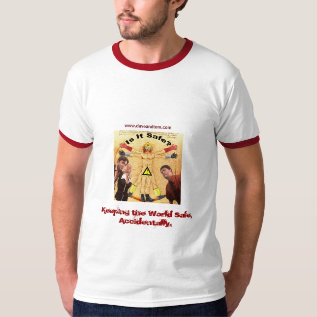 SäkerhetsGeeks: S.V.I. KomediShow Tee Shirt (Framsida)