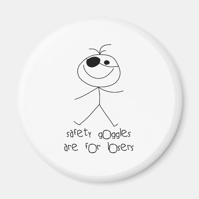 SäkerhetsGoggles Magnet (Framsidan)