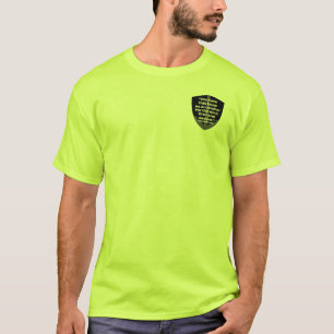Säkerhetshästar 6:19 i Gult T Shirt