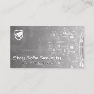 Säkerhetskamera Låser Online Protection Visitkort