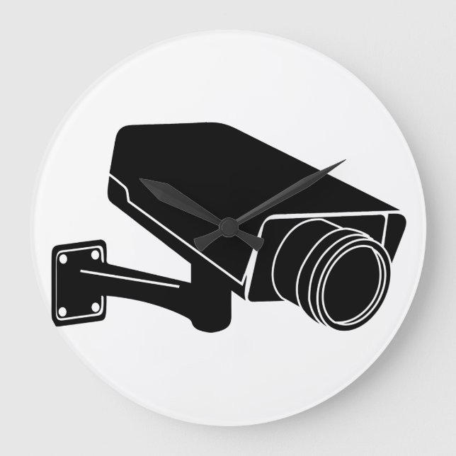 Säkerhetskamera Stor Klocka (Framsida)