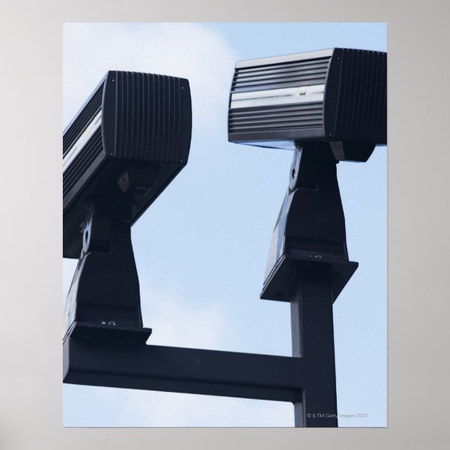 Säkerhetskameror Poster (Framsidan)