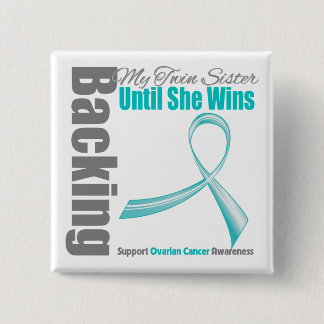 Säkerhetskopiera min tvillingsister Ovarian Cancer Knapp