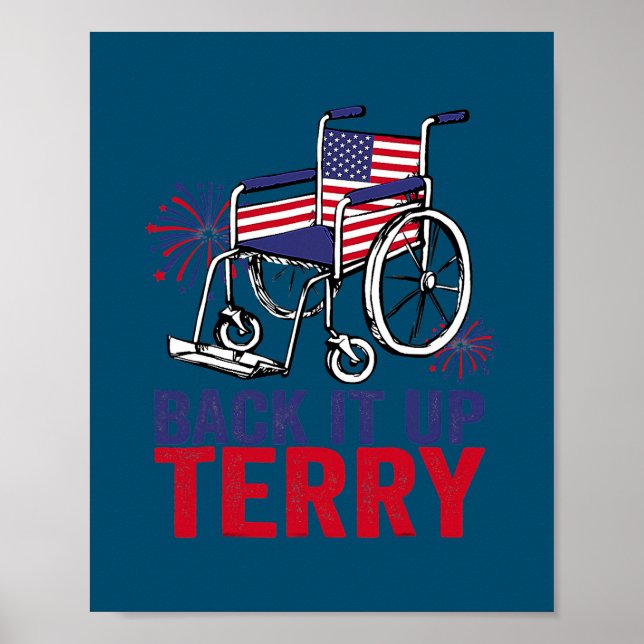 Säkerhetskopiera Terry lägg den i omvänd Fireworks Poster (Framsidan)