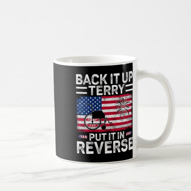 Säkerhetskopiera Terry lägg den i omvänt Fireworks Kaffemugg (Höger)