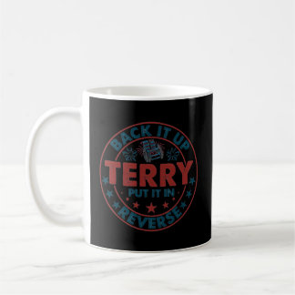 Säkerhetskopiera Terry lägg det i omvänt Fireworks Kaffemugg