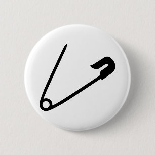 Säkerhetsnål Knapp