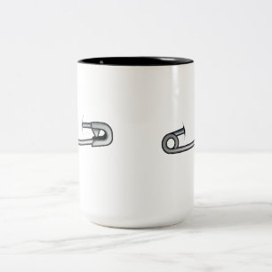 Säkerhetsnål - koppar+ Två-Tonad mugg