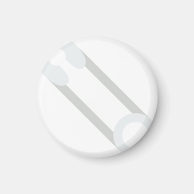 säkerhetsnål magnet (Framsidan)