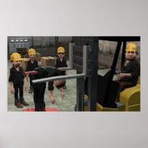 Säkerhetsöverträdelse - stor Poster