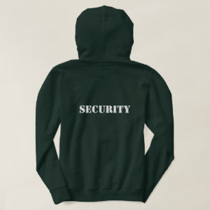 Säkerhetspersonal för evenemang hoodie för besättn