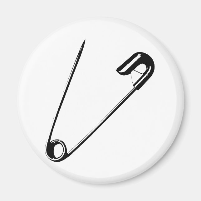 SÄKERHETSPIN MAGNET (Framsidan)