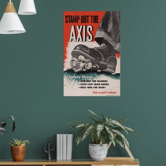 Säkerhetsskor Poster (Vardagsrum 1)