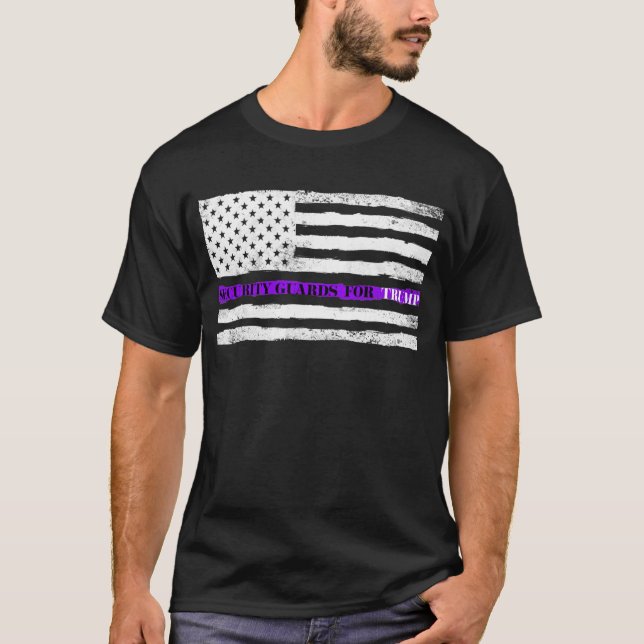 Säkerhetsskydd för tunna Lilor för TRUMP T Shirt (Framsida)