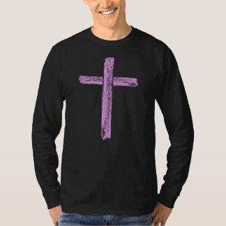 Säkerhetsskydd: Thin Lila Line Watch Security of T Shirt