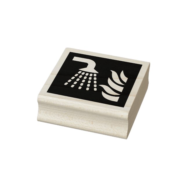 Säkerhetsskylt för vatten Fog Applicator Stämpel (Stämpel)