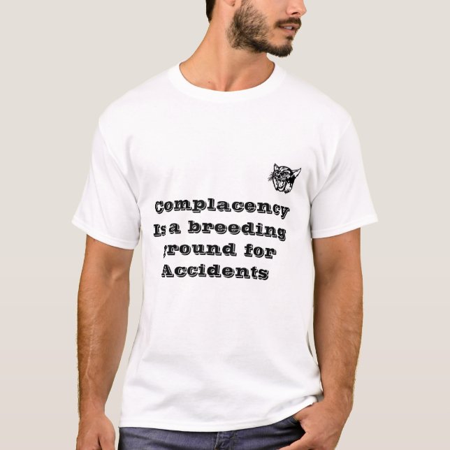 Säkerhetsslogan Tee Shirt (Framsida)