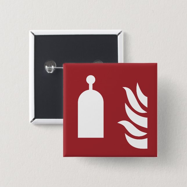 Säkerhetstecken för Remote Release Station Knapp (Framsida & baksida)