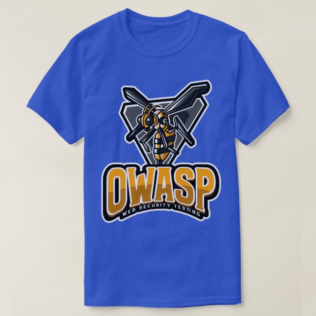Säkerhetstestning av OWASP-Webben för Cyber Securi T Shirt (Design framsida)